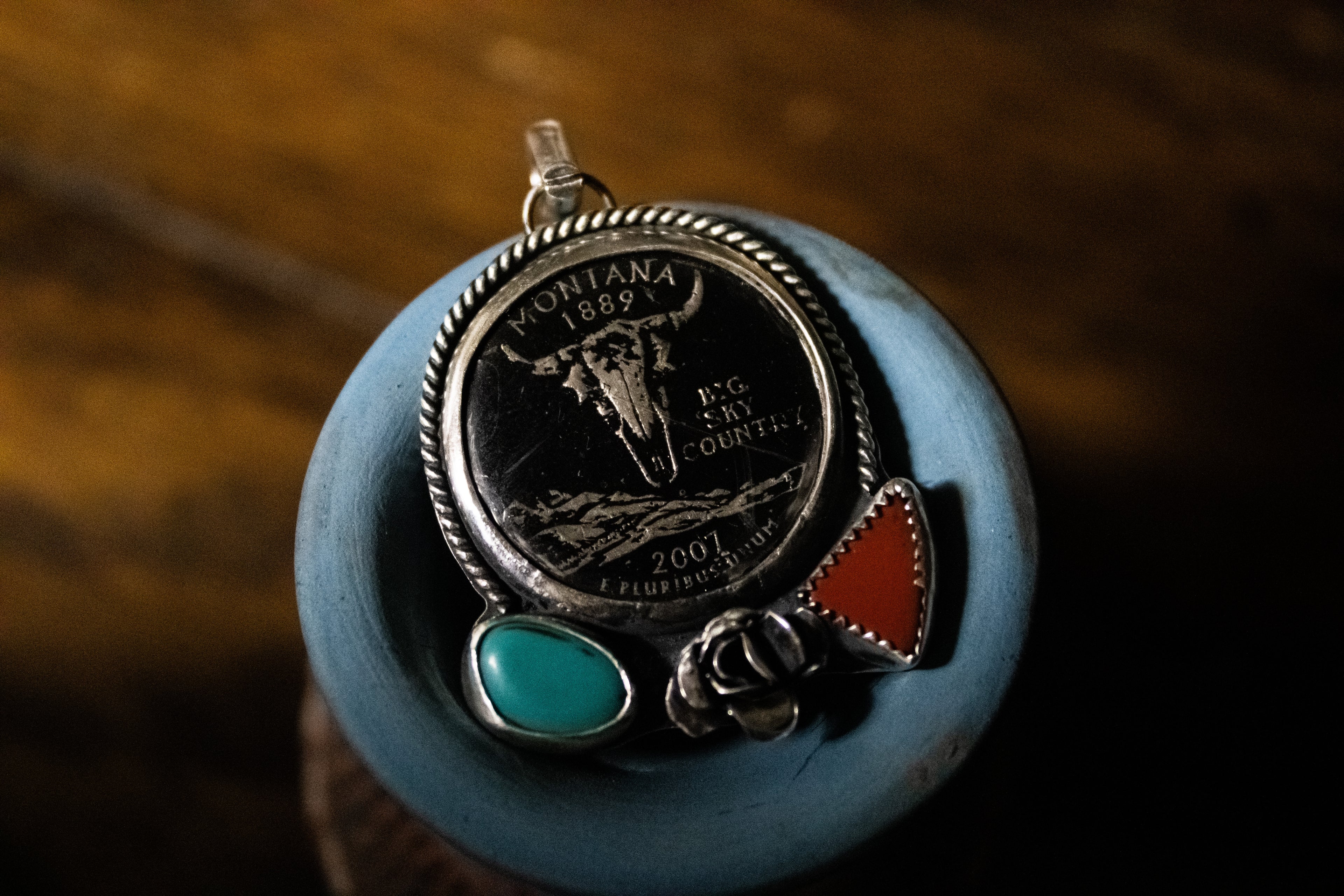 Montana Quarter Pendant
