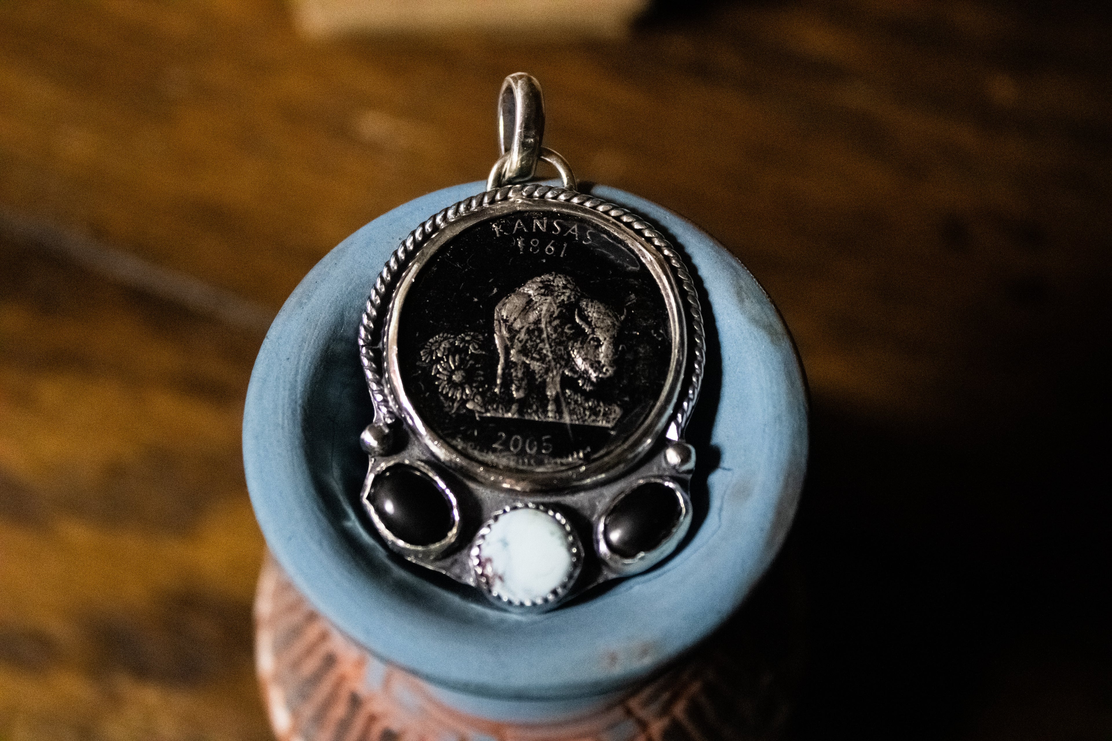 Kansas Quarter Pendant