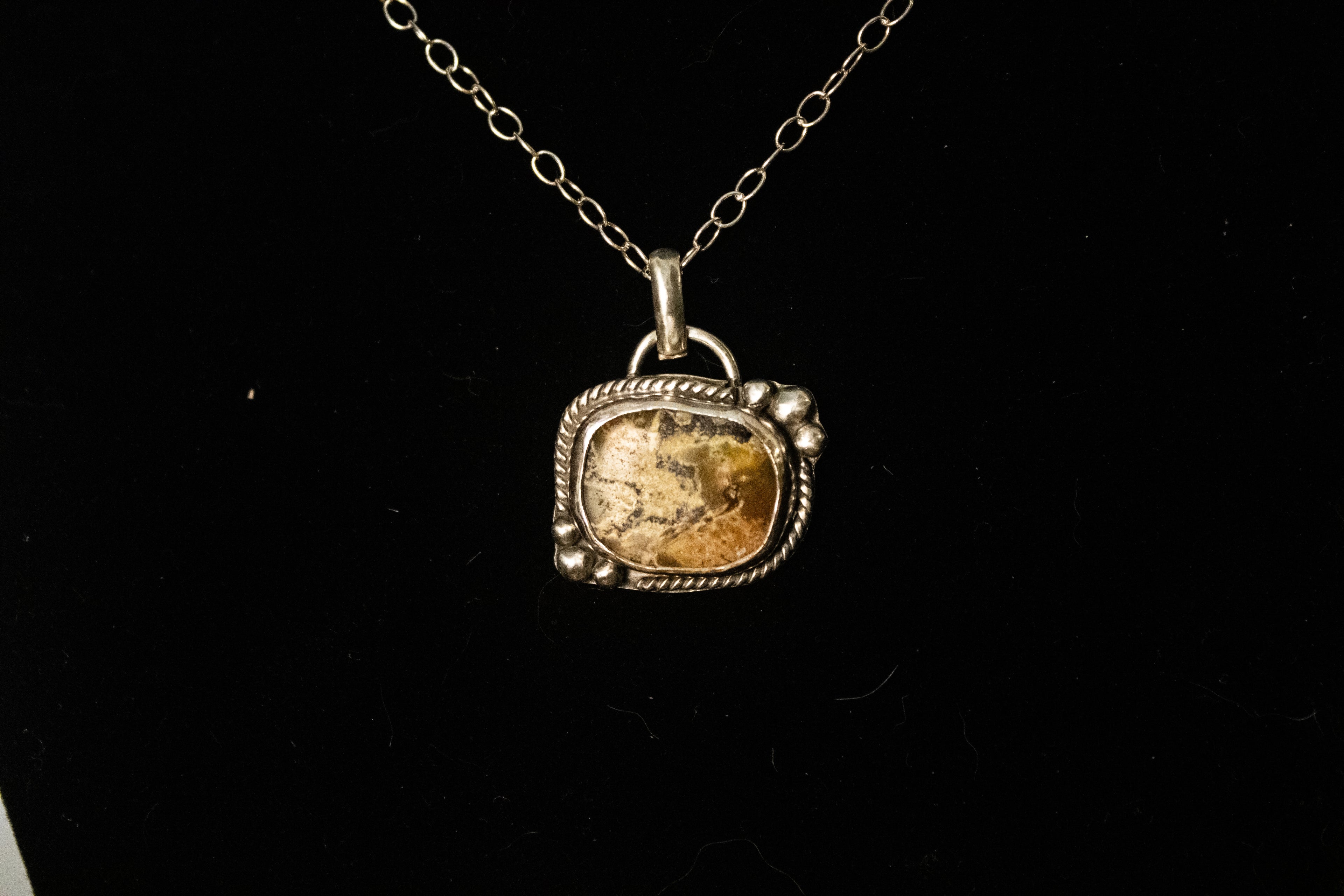 Painted Jasper Necklace