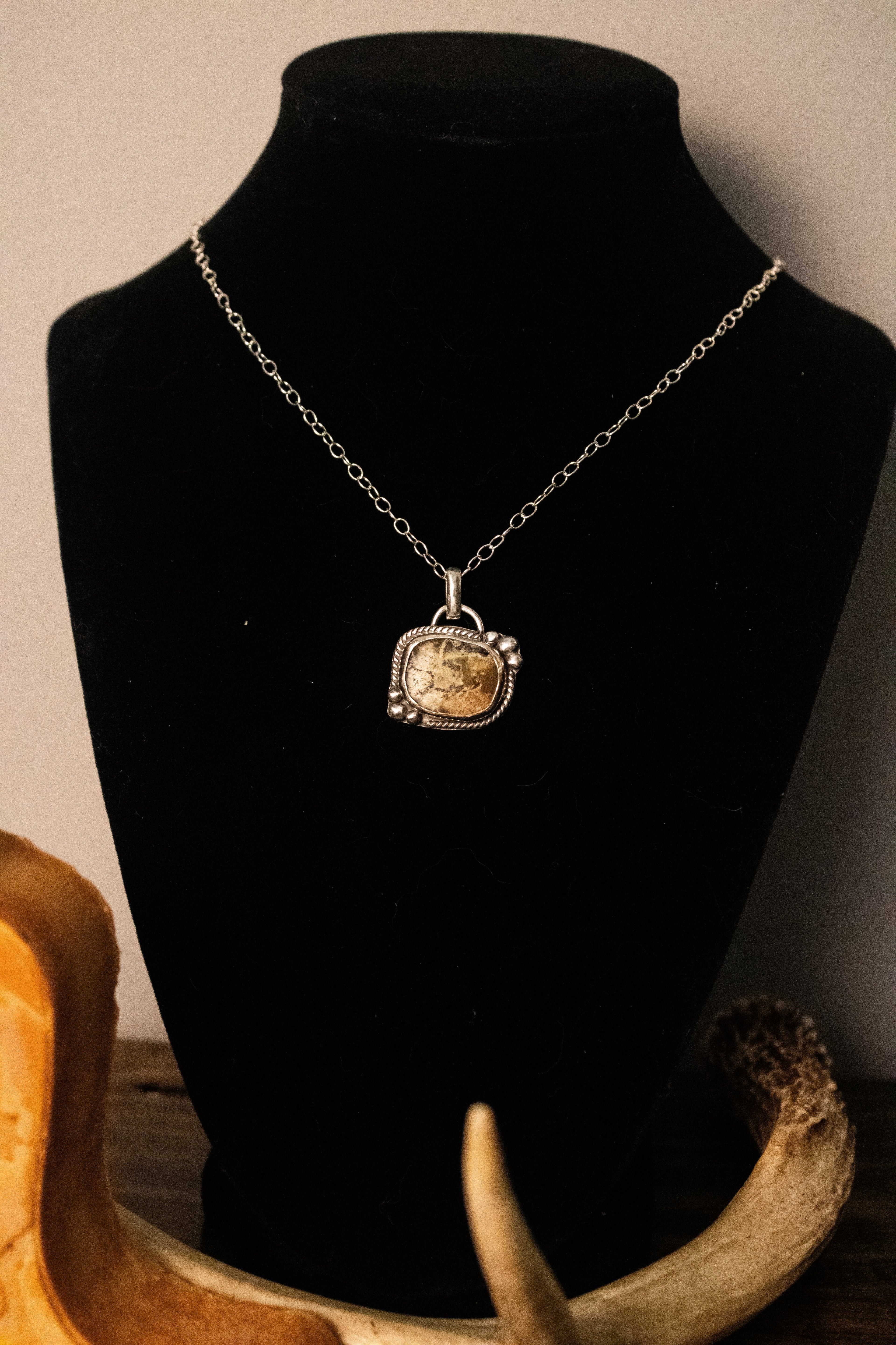 Painted Jasper Necklace