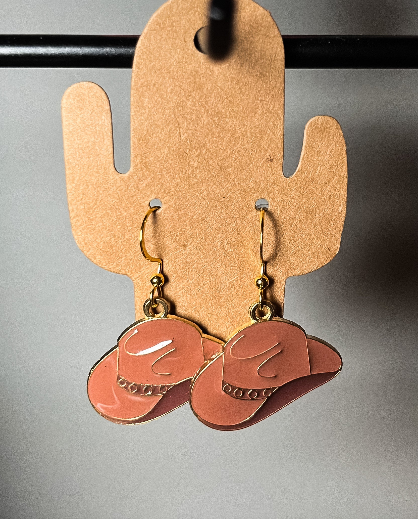 Brown & Gold Cowboy Hat