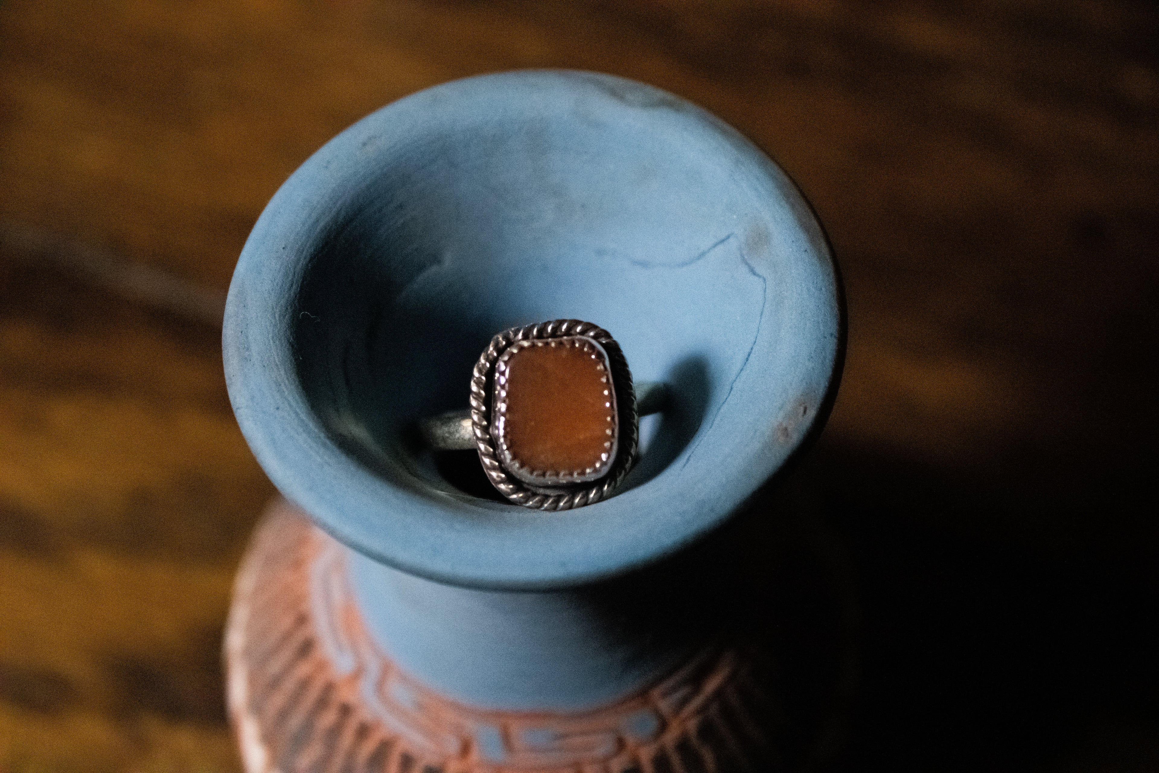 Orange Adventurine Ring