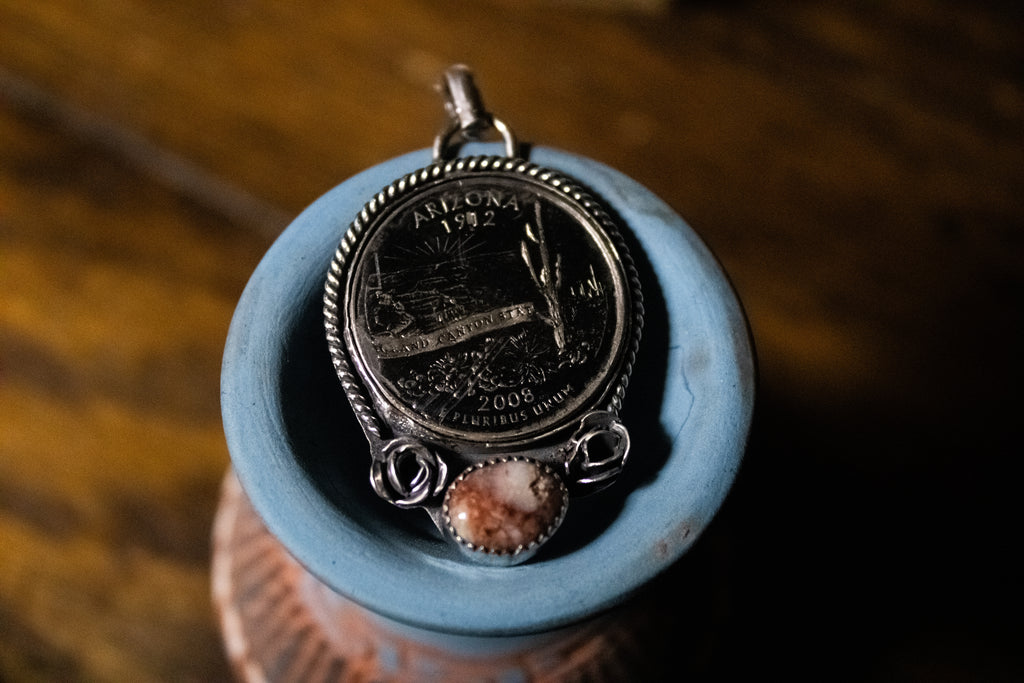Arizona Quarter Pendant