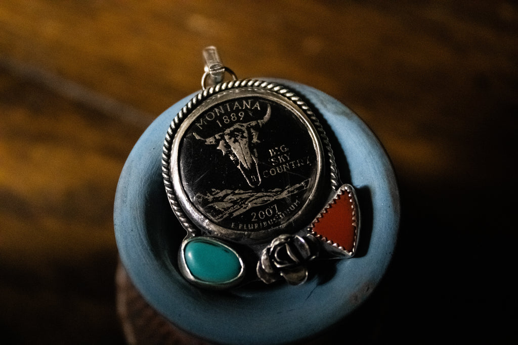 Montana Quarter Pendant