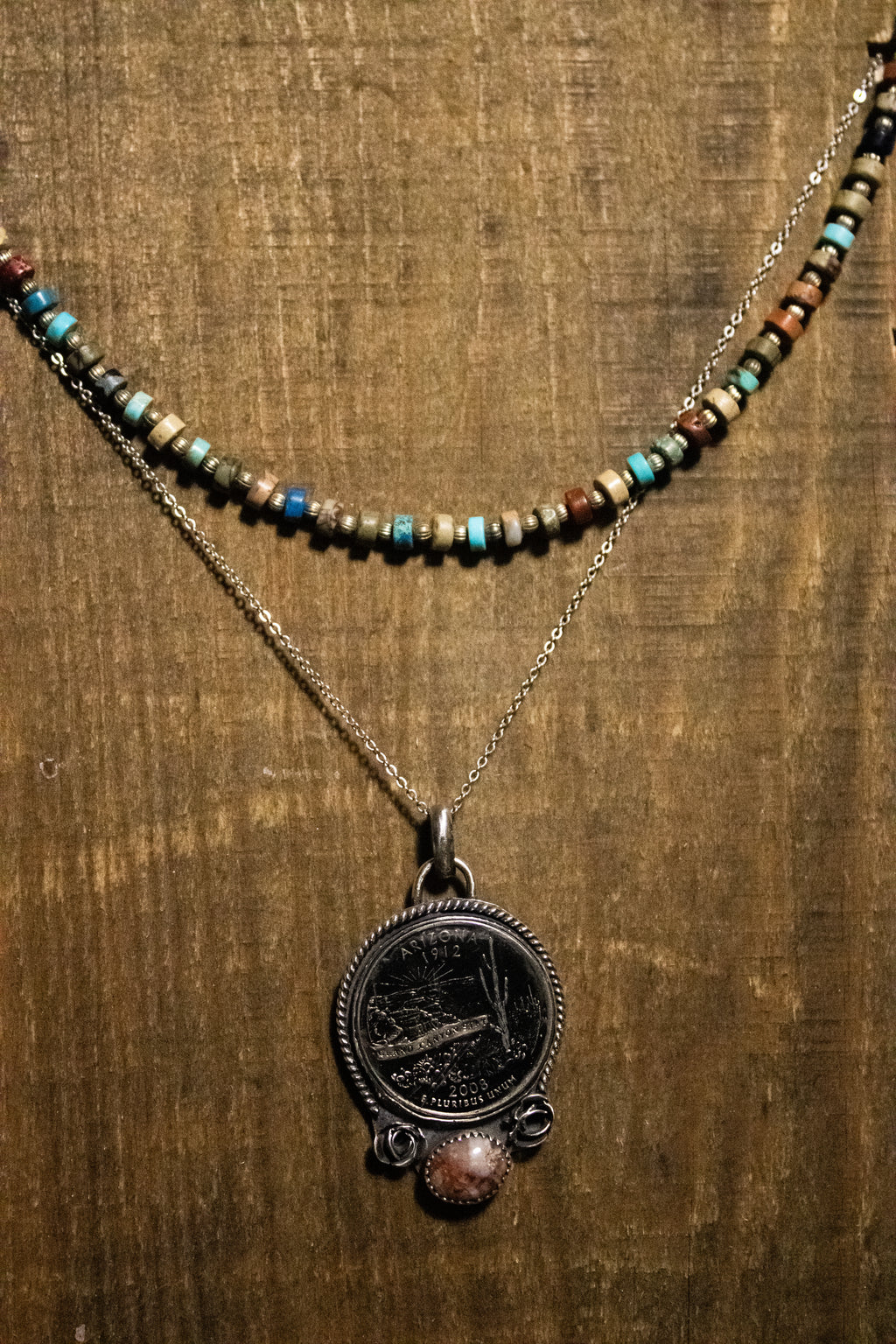 Arizona Quarter Pendant