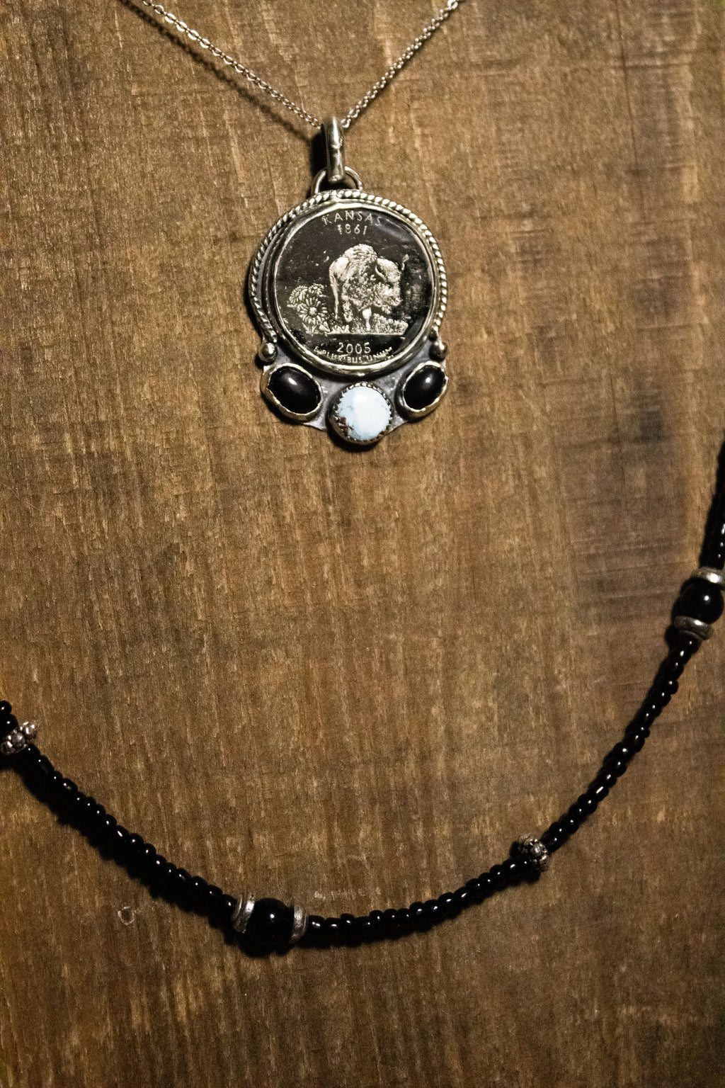 Kansas Quarter Pendant