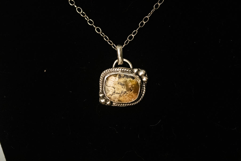 Painted Jasper Necklace