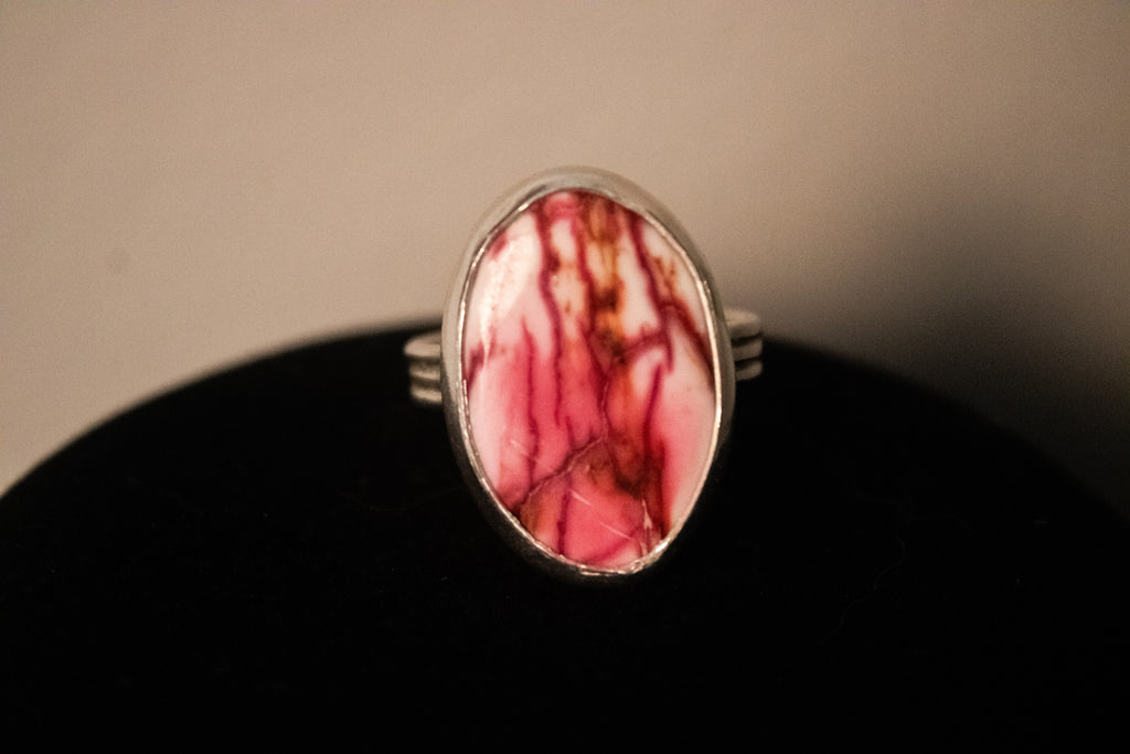 Pink Oval Ring