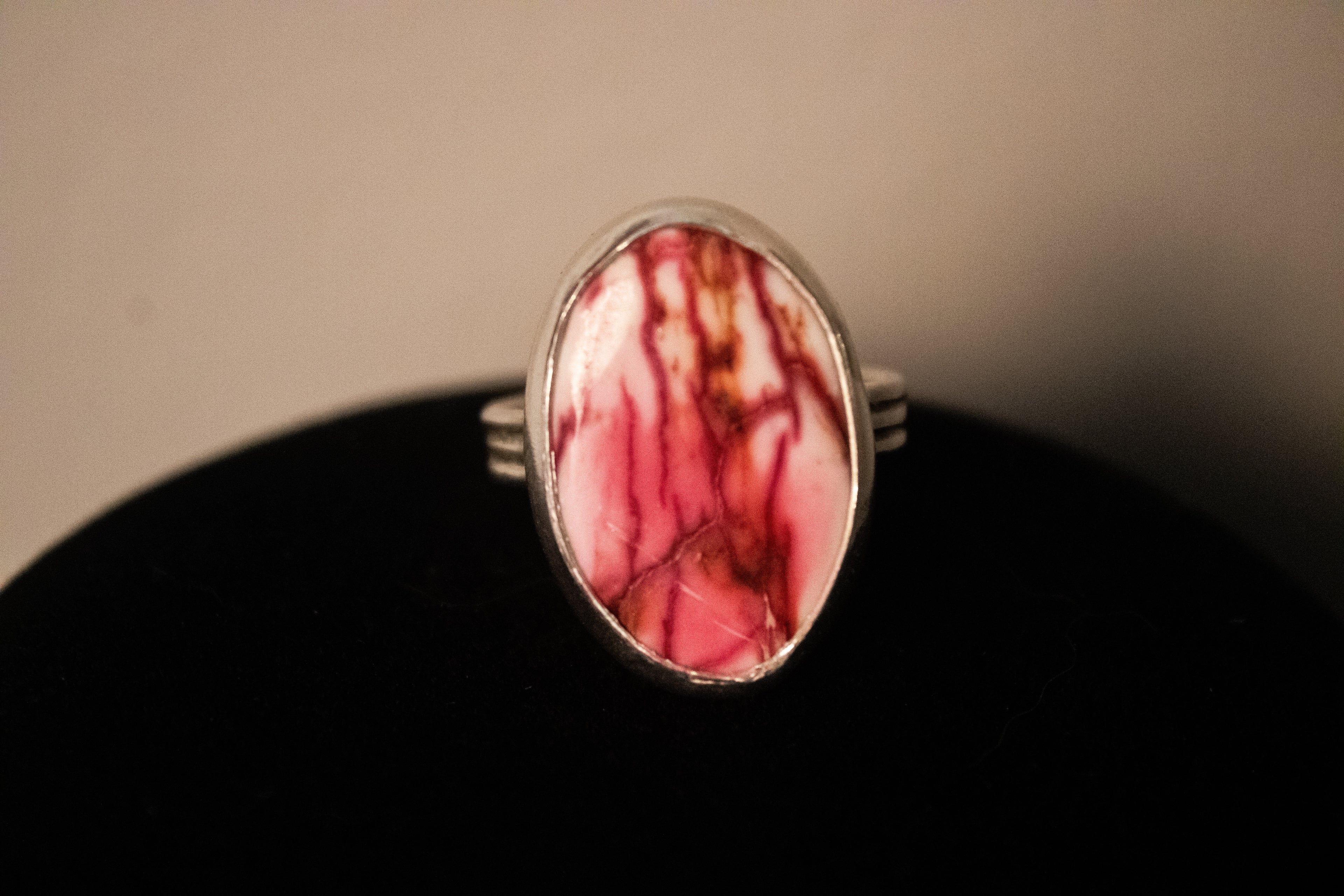 Pink Oval Ring